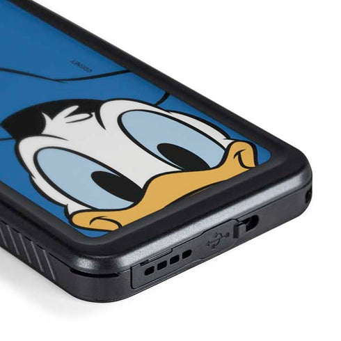 Disney Friends Donald Duck Up Close Galaxy S24 Plus Waterproof Case